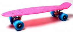 Penny Board Малиновый цвет Матовые колеса