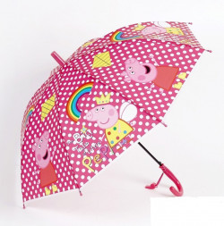Дитяча парасолька Свинка (горошок) 