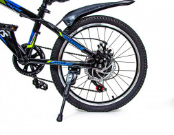 Велосипед 20 Scale Sports Синий Ручной и Дисковый Тормоз