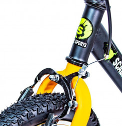 Велобіг Star Scale Sports Чорно-жовтогарячий колір
