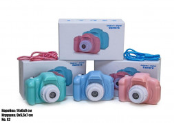 Детский фотоаппарат X2 голубой