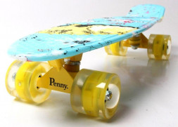 Penny Board &quot;Cool Cat&quot; Светящиеся колеса