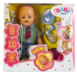 Лялька Baby Born (Бейбі Борн) з аксесуарами (К159) 