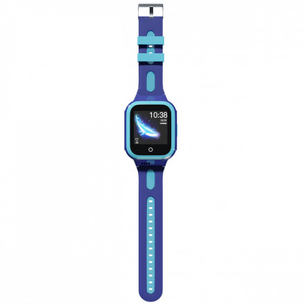 Дитячий водонепроникний GPS годинник MYOX MX-70BW (4G) синій з відеодзвінком 