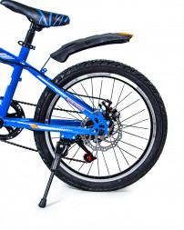 Велосипед 20 &quot;SHENGDA&quot; Синій V20, Ручне та Дискове Гальмо 