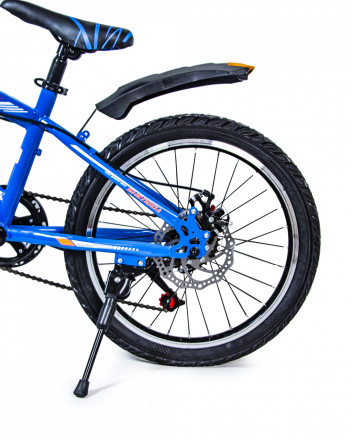 Велосипед 20 &amp;quot;SHENGDA&amp;quot; Синій V20, Ручне та Дискове Гальмо 