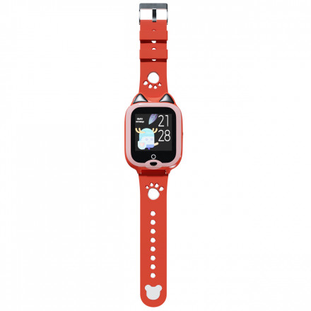 Дитячий водонепроникний GPS годинник MYOX MX-58UW (4G) помаранчевий з відеодзвінком