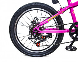 Велосипед 20 &quot;SHENGDA&quot; Розовый V20, Ручной и Дисковый Тормоз