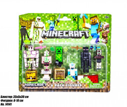 Фігурки Minecraft в блістері 14141 