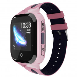 Дитячий водонепроникний GPS годинник MYOX MX-70GW (4G) рожевий з відеодзвінком 