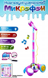 Іграшковий дитячий караоке-мікрофон 2825E (2 кольори) 