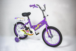 Велосипед 16 &quot;SHENGDA&quot; Violet T15, Ручной и Дисковый Тормоз