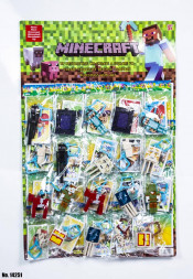 Фігурки Minecraft на листі 14251 