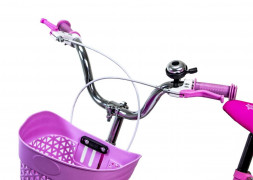 Велосипед 16 &quot;SHENGDA&quot; Pastel Pink T18, Ручной и Дисковый Тормоз