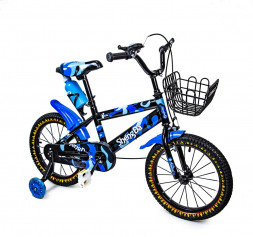 Велосипед 16 &quot;SHENGDA&quot; Blue T2006, Ручне та Дискове Гальмо