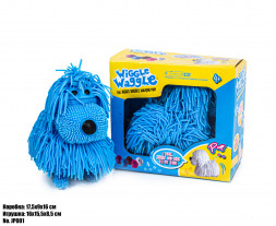 Интерактивная игрушка Wiggle Waggle Озорной Щенок Синий