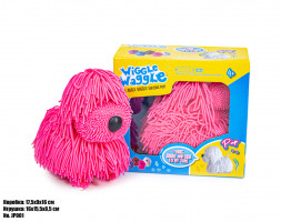 Интерактивная игрушка Wiggle Waggle Озорной Щенок Розовый