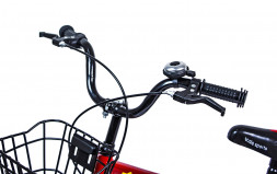 Велосипед 16 &quot;Scale Sports&quot; Красный T13, Ручной и Дисковый Тормоз