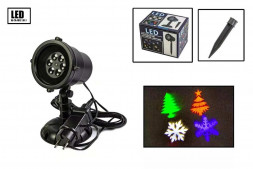 Новорічний вуличний лазерний проектор X-Laser XX-TA-1012