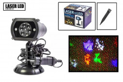 Новогодний уличный лазерный проектор 4 цвета  X-Laser XX-MIX-1005