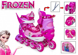 Комплект роликов Frozen Розовый S 30-33