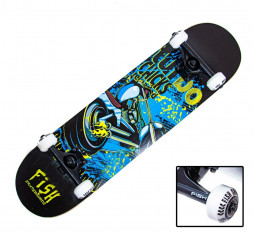 СкейтБорд деревянный от Fish Skateboard &quot;Turbo&quot;