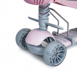 Самокат Scooter Smart 5 в 1 пастельно-рожевий .