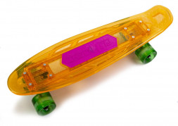 Penny &quot;Fish Skateboard Original&quot; Orange Музыкальная и светящаяся дека