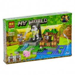 Конструктор Bela 10962 &quot;Голем на фермі&quot; Lego Майнкрафт, Minecraft, 219 деталей 