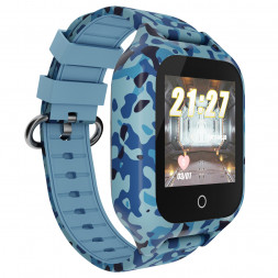 Детские водонепроницаемые GPS часы MYOX MX-72BLW (4G) камуфляж с видеозвонком